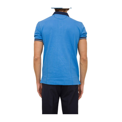 La Martina Polo Polo Uomo slim con contrasti Oceano P24 - LA MARTINAYMP005PK001 - 07205 - M - Francavilla Moda